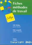 Fiches méthodes de travail