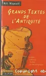 Grands textes de l'Antiquité